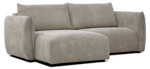 3-Sitzer Ecksofa Tauer Taupe - Ecke davorstehend links