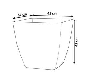 Outdoor Blumentopf ZELI Durchmesser: 42 cm - 1er Set