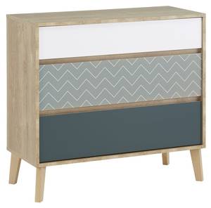 Kommode LARVIK Beige - Holzwerkstoff - 40 x 86 x 94 cm