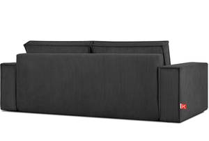 NAPI Sofa 3 Sitzer Schiefergrau - Breite: 244 cm