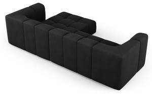 modulares Ecksofa SERENA 3 Sitzplätze Schwarz