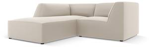 modulares Ecksofa RUBY 3 Sitzplätze Reinweiß