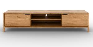 TV-schrank PAUL Braun - Massivholz - Holzart/Dekor - 200 x 48 x 50 cm