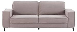 Sofa OLMEDA Grau - Textil - 86 x 88 x 219 cm