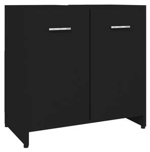 Badezimmerschrank 3003742 Schwarz - Holzwerkstoff - 60 x 61 x 33 cm