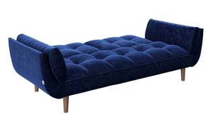 PLAYBOY Schlafsofa, 3-Sitzer, SCARLETT Blau - Nachtblau