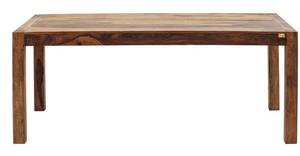 Table Authentico Marron - Bois massif - Bois/Imitation - 140 x 75 x 80 cm