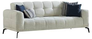 Sofa RICADI Weiß - Textil - 97 x 88 x 228 cm