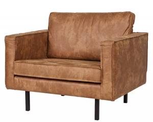 RODEO - Fauteuil en cuir cognac Marron - Cuivre - Marron chevreuil - Orange