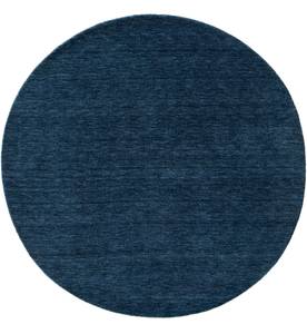 Wollteppich rund Jamal Blau - 120 x 120 cm