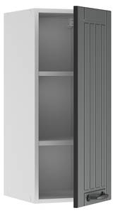 Badschrank Fame-Line 43570 Grau - Weiß - Holzwerkstoff - 30 x 72 x 35 cm