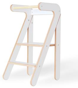 Tour d'apprentissage Mumy Easy One Blanc - Bois manufacturé - 42 x 85 x 42 cm