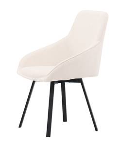 Chaise de salle à manger Rosie lot de 2 Beige