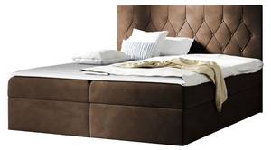 Boxspringbett Sky Braun - Breite: 187 cm