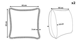 Kissen 2er Set OMORIKA Anzahl Teile im Set: 2