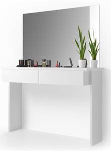 Schminktisch Azur mit Spiegel Weiß - Holzwerkstoff - 120 x 83 x 40 cm