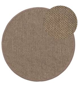 Tapis sisal Greta Gris - 200 x 200 cm