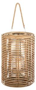 Laterne Papaya Braun - Rattan - 34 x 50 x 13 cm