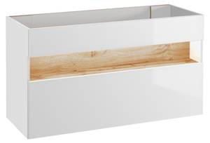 Schrank unter waschbecken BAHAMA CUW120 Weiß - Holzwerkstoff - Kunststoff - 120 x 68 x 46 cm