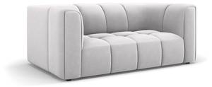 Sofa SERENA 2 Sitzplätze Silber