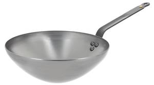 Wok-Pfanne Mineral B Silber - Metall - 2 x 8 x 24 cm