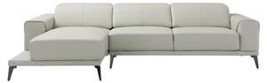 Sofa ANDOR Beige - Echtleder - 170 x 95 x 279 cm