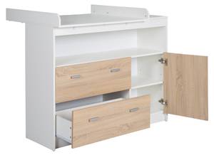 Set de chambre bébé Gabriella 2 pcs Blanc - Bois manufacturé