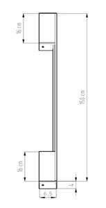 Wandleuchte Sappo Weiß - Warmweiß