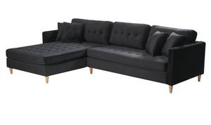 Chaiselongsofa Marino Deluxe Schwarz