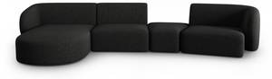 modulares Sofa SHANE 5 Sitzplätze Schwarz