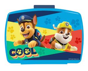 Brotdose mit Einsatz Paw Patrol Chase Blau - Kunststoff - 12 x 7 x 16 cm