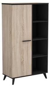 Highboard Wayne Braun - Holzwerkstoff - 40 x 154 x 83 cm