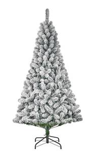 Sapin de Noel artificiel Millington Vert - Matière plastique - 127 x 230 x 127 cm