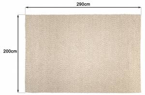 Teppich QUENTIN Beige - Textil - 200 x 290 cm