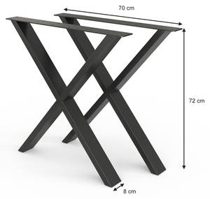 Pieds de table  34129 70 x 72 cm