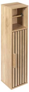 Toilettenschrank WC-Schrank Braun - Holzwerkstoff - 19 x 78 x 20 cm