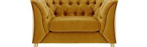 Sessel Chesterfield Modern Gelb