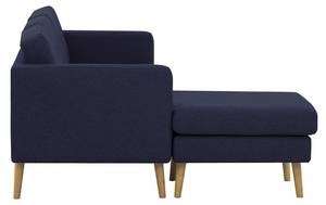 Ecksofa Brest Marineblau - Ecke davorstehend links