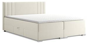 Boxspringbett Alba Creme - Breite: 140 cm - H4