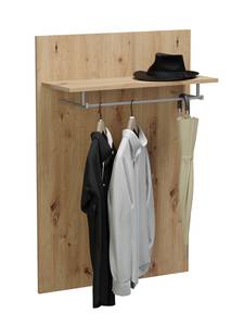 Wandgarderobe Torino Braun - Holz teilmassiv - 76 x 110 x 27 cm