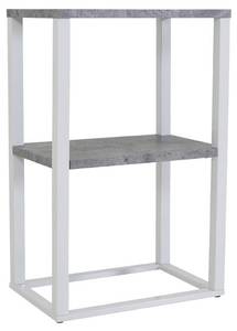 Table de chevet RISE NS30 Blanc - Bois manufacturé - Matière plastique