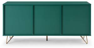 Sideboard Zlatitsa Grün - Holzwerkstoff - 150 x 70 x 40 cm