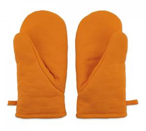 Set de 2 gants de cuisine Orange
