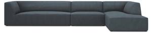 Ecksofa RUBY 5 Sitzplätze Blau