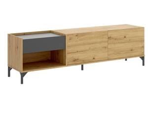 Meuble TV Cengalo Marron - Bois manufacturé - 164 x 49 x 40 cm