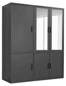 Kleiderschrank Der Grenzenlose II Anthrazit - Breite: 150 cm