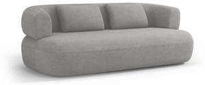 Sofa JENNY 3 Sitzplätze Grau - Textil - 90 x 73 x 178 cm