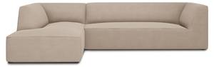 Ecksofa RUBY 4 Sitzplätze Sandbraun