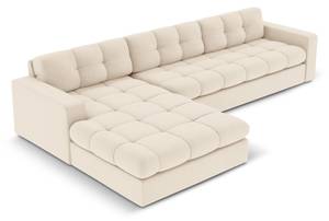 Ecksofa JUSTIN 4 Sitzplätze Beige