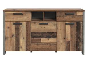 Sideboard Cedric 3 Braun - Holzwerkstoff - 157 x 87 x 42 cm